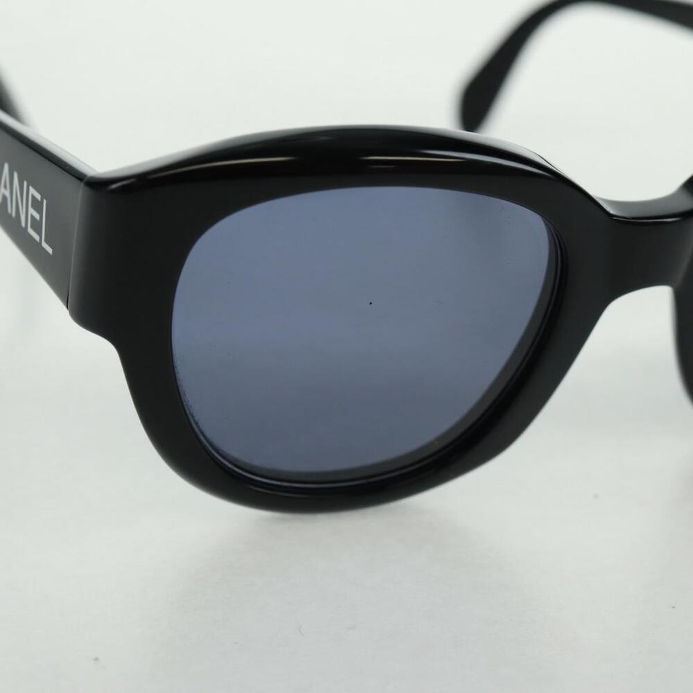 CHANEL Sunglasses plastic Black CC Auth ka1252 - Picture 8 of 16